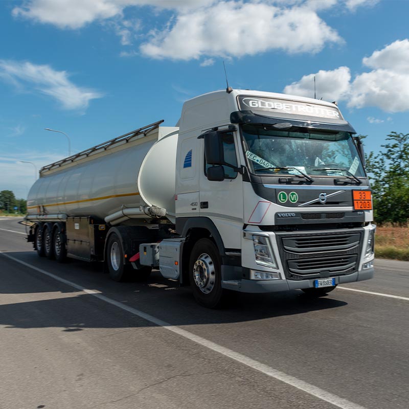 Trasporto petrolifero, consegne su gomma, G&A trasporti